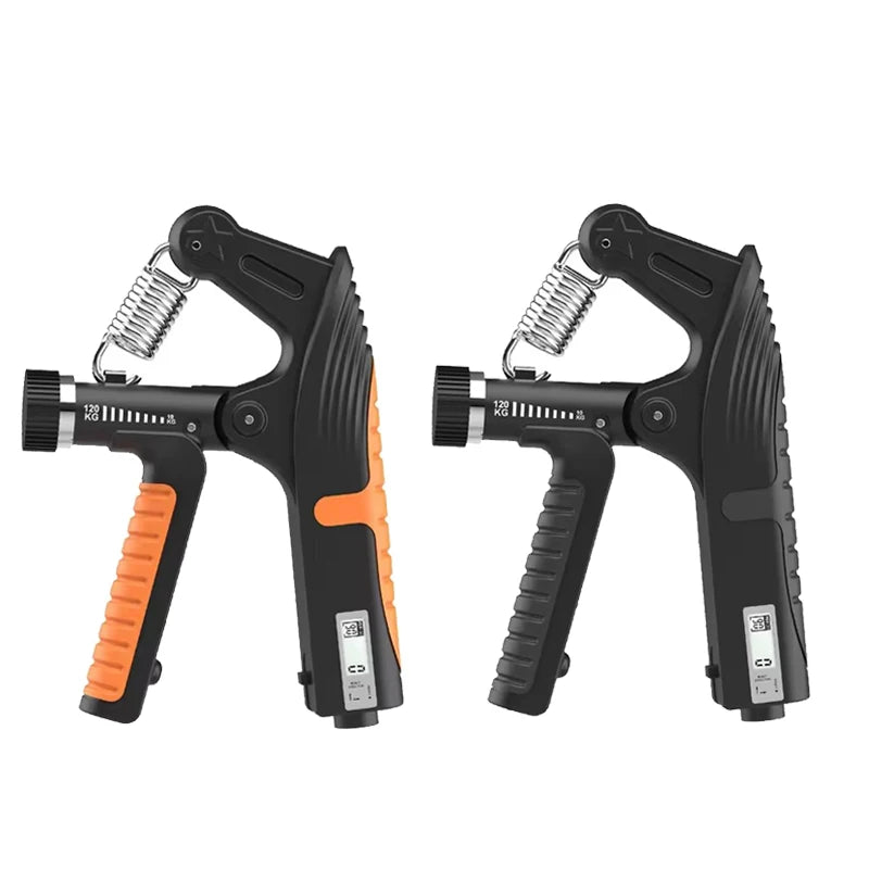 1-2Pcs 10-120Kg Adjustable Heavy Hand Grip Exercise Strengthener Gripper Finger Expander Arm Wrist Forearm Trainers Handgrip