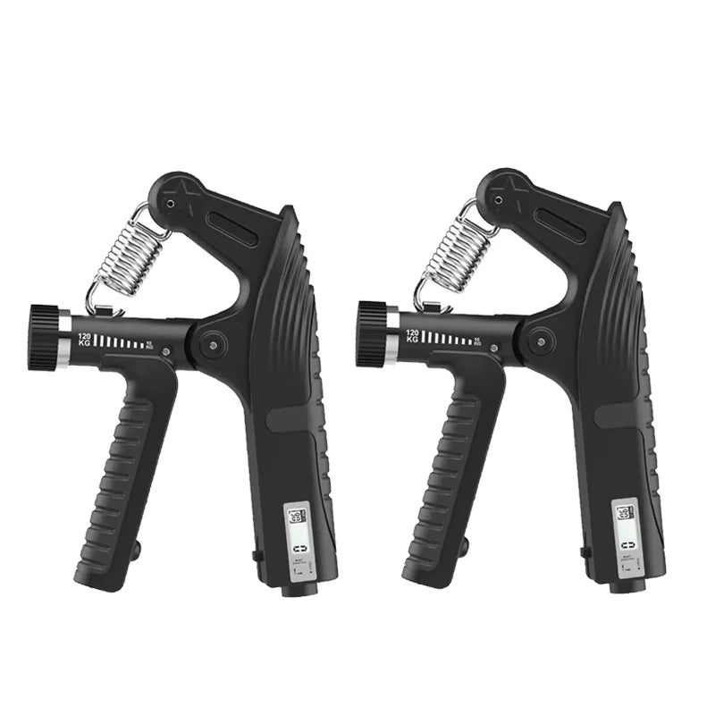 1-2Pcs 10-120Kg Adjustable Heavy Hand Grip Exercise Strengthener Gripper Finger Expander Arm Wrist Forearm Trainers Handgrip