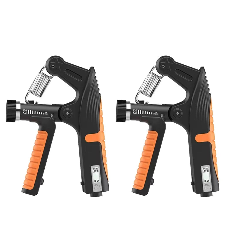 1-2Pcs 10-120Kg Adjustable Heavy Hand Grip Exercise Strengthener Gripper Finger Expander Arm Wrist Forearm Trainers Handgrip