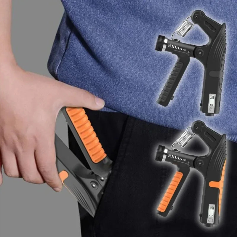 1-2Pcs 10-120Kg Adjustable Heavy Hand Grip Exercise Strengthener Gripper Finger Expander Arm Wrist Forearm Trainers Handgrip