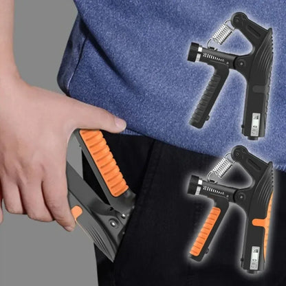 1-2Pcs 10-120Kg Adjustable Heavy Hand Grip Exercise Strengthener Gripper Finger Expander Arm Wrist Forearm Trainers Handgrip